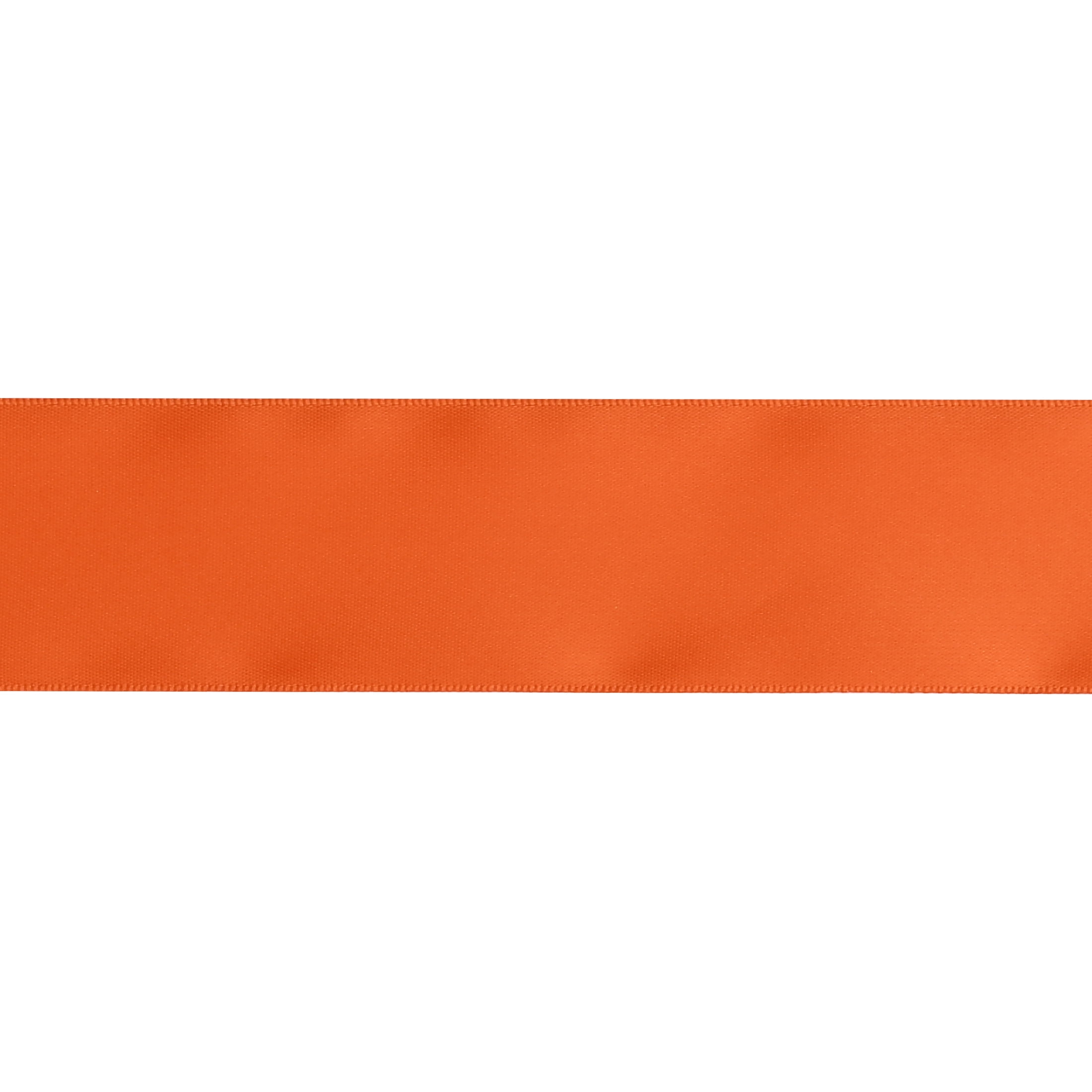 Gwen Studios 1.5" Orange Satin Ribbon, 7 yards