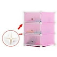 Jrocdr Cube DIY Modular Closet Organizer Wardrobe Rack Clothes Shelf