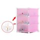 thumbnail image 2 of Armario Cubo Estante Estantería Ropa DIY Armario Armario Organizador Modular Cocina, Comedor y Bar, 2 of 2