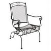 DC America Charleston Wrought Iron High Back Rocking Chair (Set of 2)