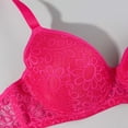 thumbnail image 3 of Hrsba Lace Bras for Women Underwire Push Up Racerback Breathable Lightweight Daily Wear Soft Flexible Support Structure, 3 of 7