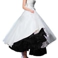 thumbnail image 1 of Jupe en Tricot pour Filles Jupe à Pois Jupe Crayon Légère pour le Travail Jupes Crayon pour Femmes Jupes Crayon pour Femmes à Rayures Sans Couture Ourlet en A Robe de Mariage Long Jupon Tutu Noir TG, 1 of 4