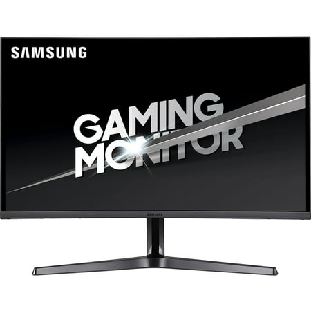 Samsung LC27JG50QQNZA Series Curved 27in Gaming Monitor Dark Blue Grey (Manufacturer (Best Samsung For Gaming)