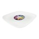 thumbnail image 2 of Plato Postre Corelle Pure White Cuadrado 17 cm Blanco, 2 of 4