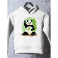 thumbnail image 3 of Panda Sitting With Bamboo Hoodie Toddler -Image by Shutterstock,  4 Toddler, 3 of 4