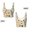 thumbnail image 5 of Xecao Rockets for Sports Bra with Removable Pads, Crop Tank Top Design, Women's Longline Sports Bra - Non-Wired - Small, 5 of 9