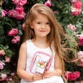 thumbnail image 4 of Spiareal 4 Neceseres de Maquillaje con Parche Preppy Lindo Bolso con Letras de Chenilla Estuches Cosm&eacute;tico con Cremallera Organizador de Viajes Cosas Bolsa de Cuidado de Piel (Superficie Tr, 4 of 7