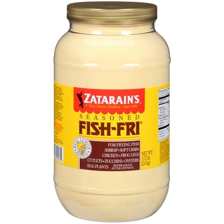 Zatarain's Seasoned Fish Fri, 5.75 lbs (Best Cornmeal Fish Batter)