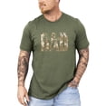 thumbnail image 2 of Dad Shirt for Hunter Camo Outdoorsman Deer Hunting Graphic Tee for Men Military Green Shirt Adult Medium, 2 of 6