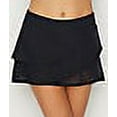 thumbnail image 5 of Classic Solid Mesh Layer Skort Swim Bottom Swimsuit, 5 of 6