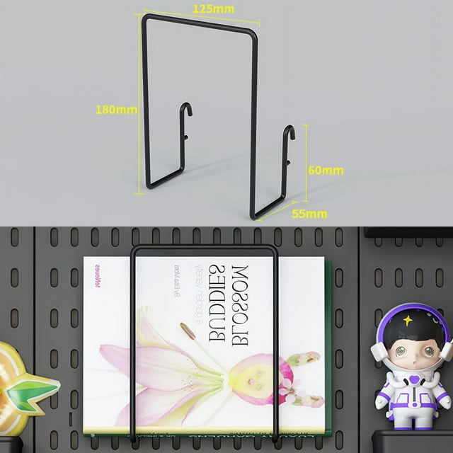 Estantes de Panel organizador de pared sin perforación para sala de jugadores, baño, cocina, estante de almacenamiento, organizador, accesorios de tablero perforado