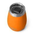 thumbnail image 1 of YETI Rambler Vaso de vino de 10 oz, aislado al vacío, acero inoxidable con tapa MagSlider, King Crab, 1 of 5