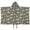 Tractor and Haybales, variant on Tractor and Stars White Pattern Teens Hooded Bath Towel Wrap for Ages 3 To 12,Quick Dry Lightweight Soft Microfiber Bath Beach Pool,60"x35"