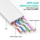 thumbnail image 2 of Cable Ethernet Folishine CAT6 plano de 6 m RJ45 blanco, 2 of 7