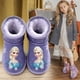 thumbnail image 2 of Botas de nieve de cuero de Disney para niños, botas cortas nuevas de invierno, botas de niñas congeladas de dibujos animados más botas de algodón de princesa de terciopelo, plantilla de 32 cm, 16,5 cm Gao Jinjia LED, 2 of 2