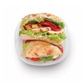 thumbnail image 4 of Rubbermaid TakeAlongs Square Food Storage Containers, 669 mL (2.9 Cup), Ruby Red, 4 Pack, 4 of 6