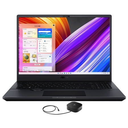 ASUS ProArt Studiobook 16 Workstation Laptop (Intel i7-12700H 14-Core, 16.0in 60Hz 4K (3840x2400), GeForce RTX 3070 Ti, 16GB DDR5 4800MHz RAM, Win 11 Home) with G2 Universal Dock