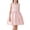 E013-Pink, variant on Girls Fashion Open Back Bowknot Performance Dress, Piano Recital Evening Party Sweet Princess Gown for 7-15 Years