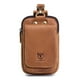 thumbnail image 3 of Pack de cuero Bolso de cinturón de cuero vintage para hombre, bolso de viaje para teléfono celular, BULL CAPTAIN Pack de cuero, 3 of 7