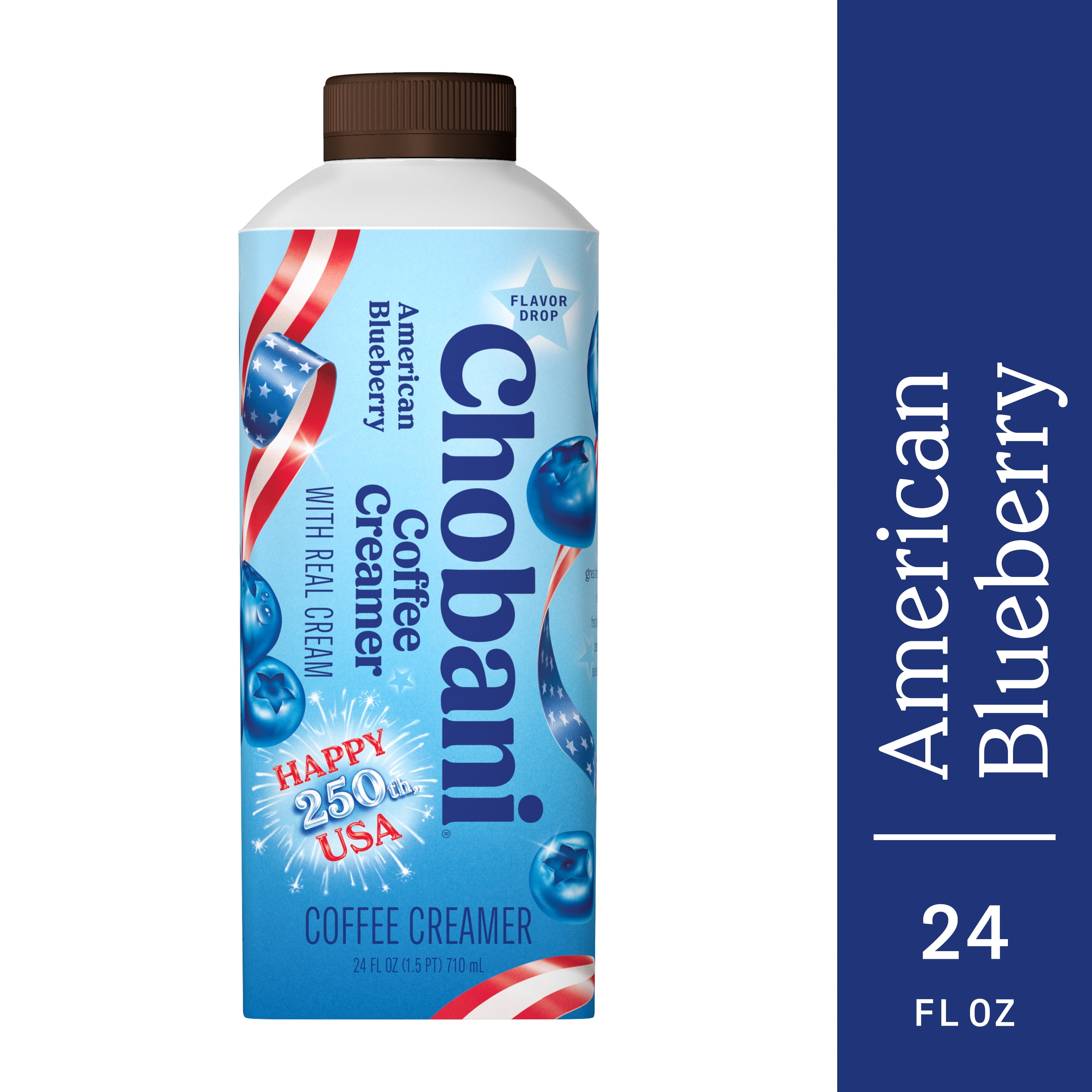 Chobani Coffee Creamer Limited Batch American Blueberry 24 fl oz Carton