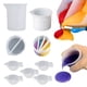 thumbnail image 2 of Pour Split Cup silicona epoxi Mix para pintura vasos de vertido DIY herramienta de resina epoxi Molde de resina de pintura acrílica herramienta de fabricación de joyas, 2 of 4