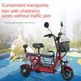 thumbnail image 5 of Triciclo eléctrico YY, pequeño vehículo doméstico plegable con batería, 5 of 5