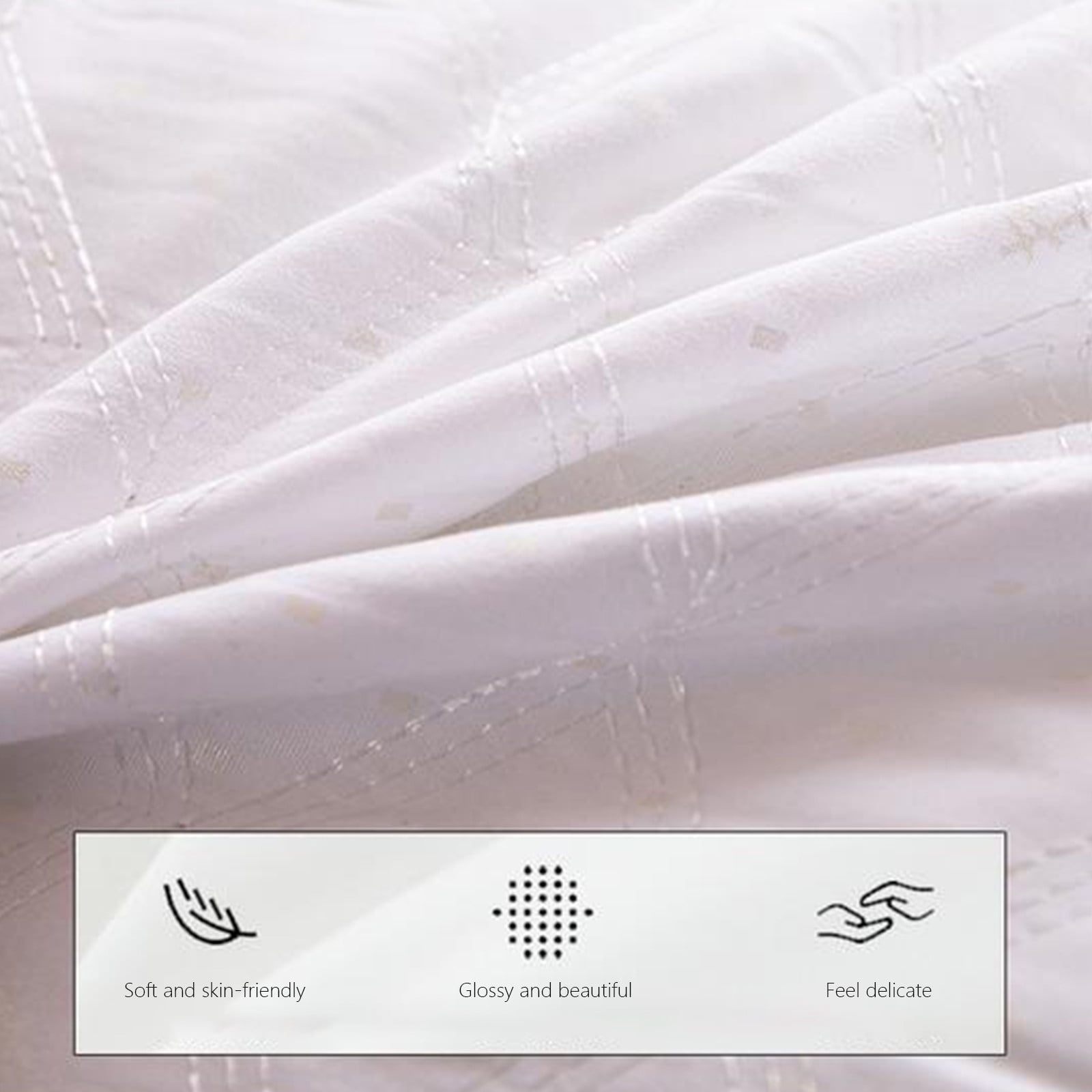 Body Pillow-Fluffy Body Pillows for Adults -Large Long Bed Pillows for Sleeping for Bedroom Sofa Living Room(White)