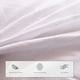 thumbnail image 5 of Almohada acolchada con bolster | Sofá de poliéster y cojín de soporte para dormitorio de 1 metro | Almohada cómoda suave de doble cara 100 x 48 cm | Funda blanca | Lavable | 1 mochila, 5 of 8
