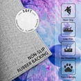 thumbnail image 2 of 3x5 Rug, Japanese Door Mat Washable Non Slip Soft for Entryway, Zen Spa Stone Rug, Cherry Blossom Carpet, Japanese Home Decor & Gifts, 2 of 7