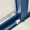 thumbnail image 5 of Unique Bargains 3/8' Aluminum Alloy Window Locks Sliding Door Security Stopper with Key, Silver 2 Set, 5 of 5