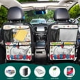 thumbnail image 5 of Patriotic goose celebrates freedom(8) Car Seat Back Kick Protectors,262 Pack Kick Mats with Storage Pockets for Vehicles to Protect from Dirt, Mud & Scratches, 5 of 5