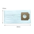 thumbnail image 3 of Dust Bags Spare Parts Kitchen 2 Pcs 340*170 Mm BV 5/1 Bp For Karcher BVL3/1, 3 of 6