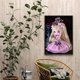 thumbnail image 4 of 5D bricolaje especial en forma de diamante pintura chica punto de cruz Kits hogar dormitorio decoración Likrtyny decoración de arte, 4 of 9