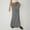 Gray 1, variant on Fatuov Linen Maxi Skirts for Women Trendy Summer Beach Skirts for Vacation Drawstring A-Line Comfy Long Flowy Skirts Brown