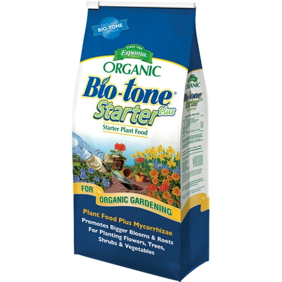 Espoma Organic Bio-Tone Starter Plus 4-3-3 Plant Food Plus Mycorrhizae (8lb)