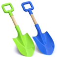 thumbnail image 1 of Juego de juguetes para niños Beach Shovels Amarlozn con mango de madera de 40 cm, 1 of 8