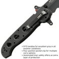thumbnail image 6 of CRKT M16-14SFG Folding Knife with Liner Lock: 1.4116 Veff Serrations Blade, G10 Handle, Reversible Pocket Clip, M16-14SFG, 6 of 8