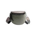 thumbnail image 3 of Bolsa bandolera semicircular de cuero PU para mujer bandolera de hombro para sillín monedero JShteea Para Estrenar, 3 of 8