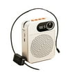 thumbnail image 2 of Portable Voice Amplifier With Headset Microphone,Personal Speaker Mic Recharable For Teachers,Tour Guides,Coaches ,No Screeching Distortion, 2 of 7