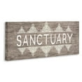 thumbnail image 2 of Stupell Industries Rustic Sanctuary Text with Paisley Country Pattern Canvas Wall Art by Daphne Polselli, 2 of 5