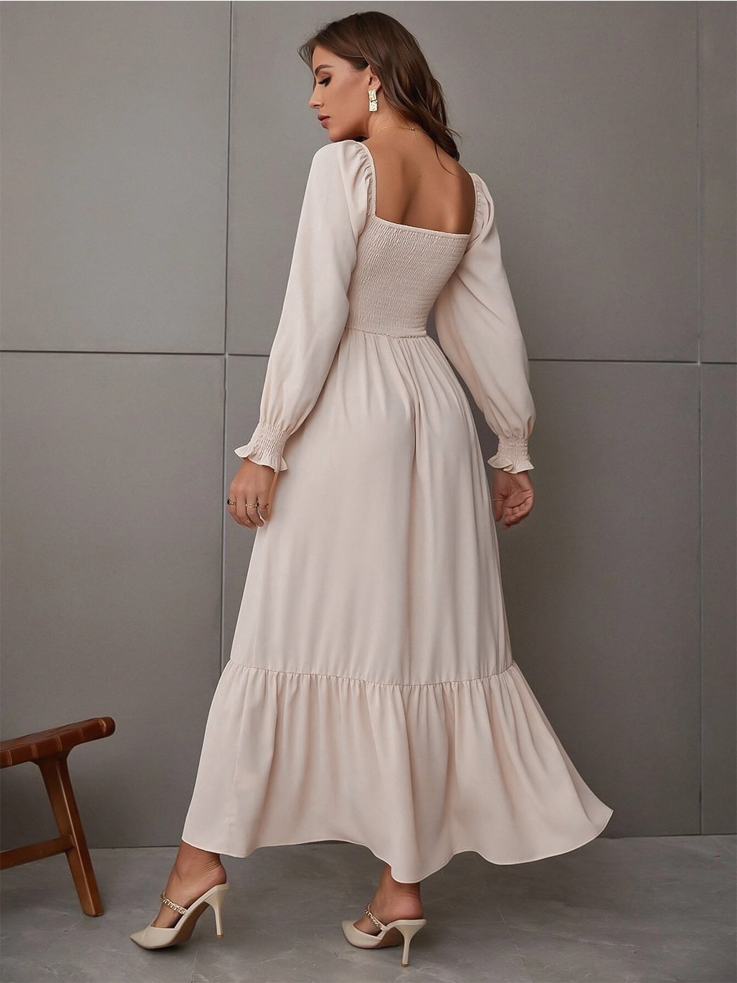 cargo tube maxi dress Oatmeal Tube Maxi Dress