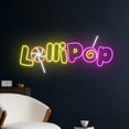 thumbnail image 2 of Handmadetneonsign Lollipop Neon Sign, Lollipop Led Sign, Lollipop Candy Neon Light, Candy Led Light, 2 of 5