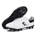 thumbnail image 3 of Zapatos de fútbol con púas largas para hombre, botas de fútbol cómodas para exteriores, tacos para entrenamiento de hierba, zapatillas deportivas para interior, 3 of 5