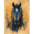 thumbnail image 1 of Qisvanset 12x16 Inch With Frame 2D Flat Wall Art Elegant Watercolor Horse Rustic Farmhouse Home Decor, 1 of 8