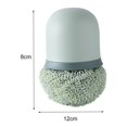 thumbnail image 3 of Pot Scrubber Heavy-duty Dish Scrubber with Handle Ergonomic Design Compact Size Portable Rust Remover Cleaning Brush Kitchen Tool, 3 of 8