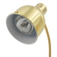 thumbnail image 5 of Commercial Food Warmer Lamp, Dual Head Gold Stainless Steel 500W with Bulbs, 5 of 11