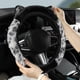 thumbnail image 4 of Cubierta Del Volante Cubierta Del Volante Del Coche de Poliéster 34-39cm de Diámetro Invierno Calor Elástico Del Oído Del Gato Cubierta Del Volante Del Coche, 4 of 6