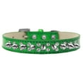 thumbnail image 4 of Dog, Puppy and Pet Ice Cream Collar, "Double Crystal  Clear Spikes", 4 of 10