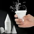 MANLINGDA 250 Disposable Funnel Cone Cups for Coffee, Water Cooler