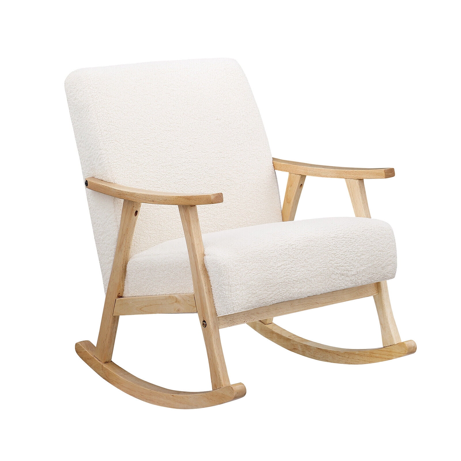 White Rocking Chair